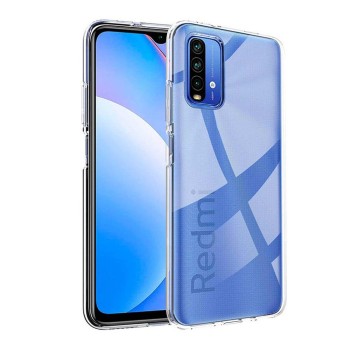 Husa iSlim compatibila cu Xiaomi Redmi 9T (2021), Cristal HTPMAG, Flexibila, Transparent