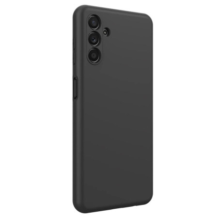 Husa protectie compatibila cu Samsung Galaxy A13 5G, Slim, HTPMAG, Camera SuperProtect, Interior din Microfibra, Negru 32.422