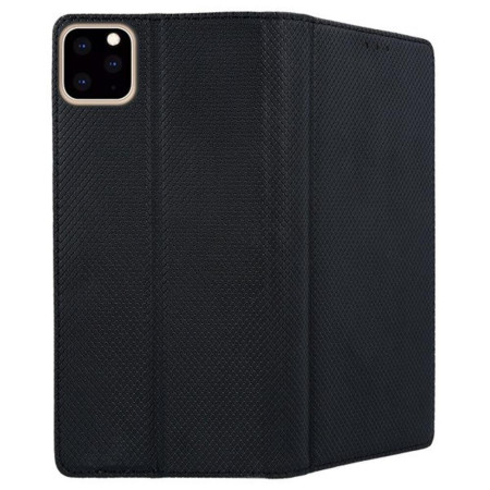Husa High Quality Flip Cover Soft Magnet compatibila cu Apple iPhone 11 Pro / XI Pro, Negru