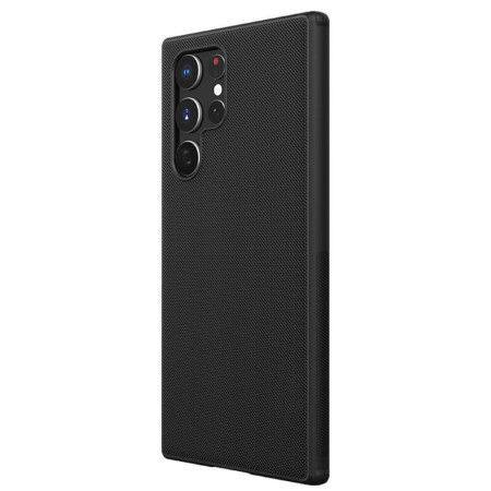 Husa compatibila cu Samsung Galaxy S22 Ultra, Super Frosted Shield Pro, HTPMAG, Negru