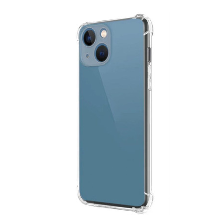 Husa Anti Shock compatibila cu Apple iPhone 13, Silicon Gel, Slim, AntiDust HTPMAG® Transparenta