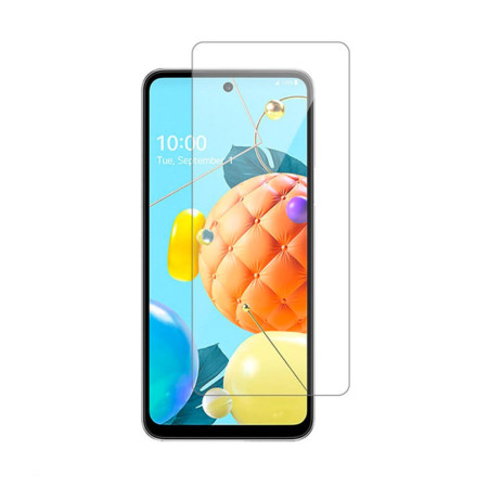 Folie sticla securizata pentru LG K62, 9H, 2.5D Tempered Glass, Transparenta