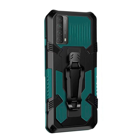 Husa Heavy Duty cu Magnet Auto pentru Samsung Galaxy A32 5G, Green