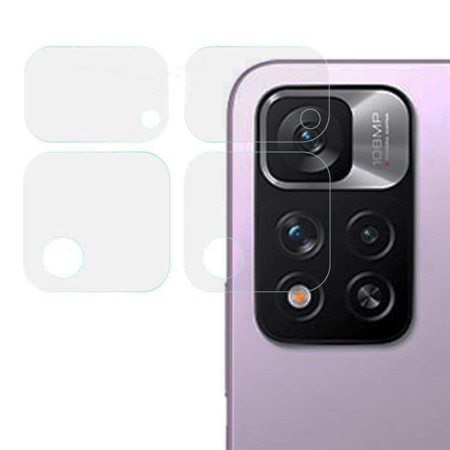 Folie camera foto compatibila cu Xiaomi Redmi Note 11 Pro+ 5G, Sticla Securizata, Full Clear, 0,2 mm, Transparent