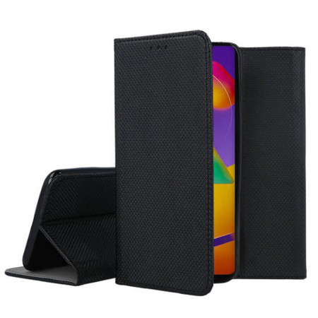 Husa pentru LG K52 Flip On Smart Magnet, Negru