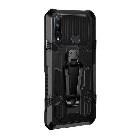 Husa Heavy Duty cu Magnet Auto pentru Huawei Y6P, Green