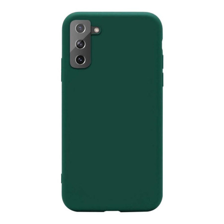 Husa compatibila cu Samsung Galaxy S22 Plus, Matte Efect, Pro iSlim HTPMAG®, Forest Green