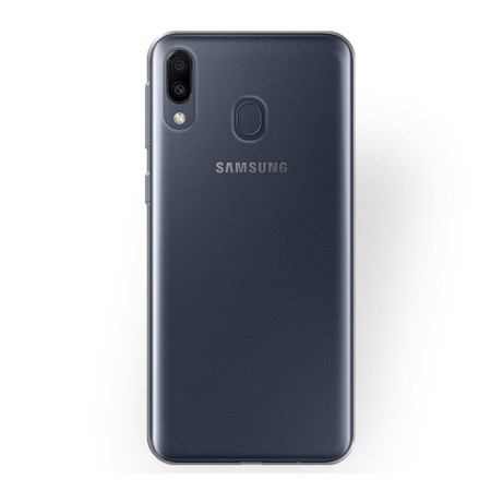 Husa Silicon HTphone Transparent compatibil cu Samsung Galaxy M20, M205
