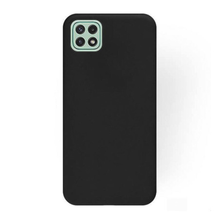 Husa iSlim compatibila cu Samsung Galaxy A22 5G, Matte Efect,HTP®, Black