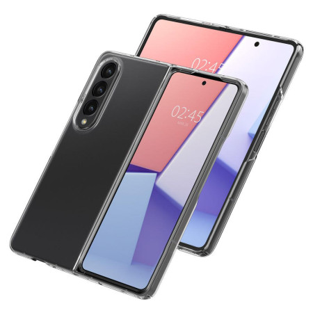 Husa compatibila cu Samsung Galaxy Z Fold 4, AirSkin, PP Ultra Slim, Transparenta