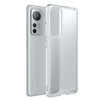Husa Gel TPU compatibila cu Xiaomi 12 Pro 5G, 324.78 Transparent