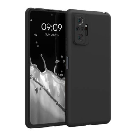 Husa pentru Xiaomi Redmi Note 10 Pro, Silicon, Negru, 54551.47