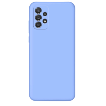 Husa din silicon cu microfibra pe interior, compatibila cu Samsung Galaxy A53 5G / Mov