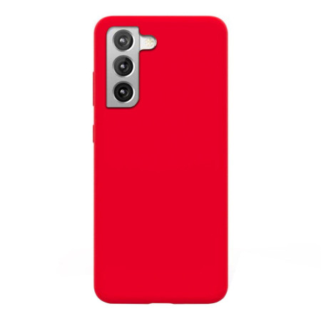 Husa compatibila cu Samsung Galaxy S22 Plus, Matte Efect, Pro iSlim HTPMAG®, Rosu