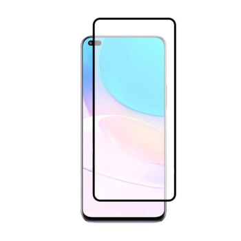 Folie sticla securizata pentru Huawei Nova 8i, Pro IAO3, Acopera tot ecranul, Full Glue cu lipire completa, 9H, 3D,HTPMAG, Negru