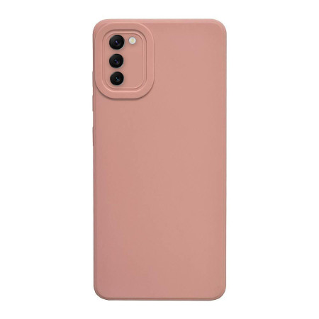 Husa compatibila cu Samsung Galaxy S22, Matte Efect, Camera Ultra Safe, HTPMAG, Roz Pal
