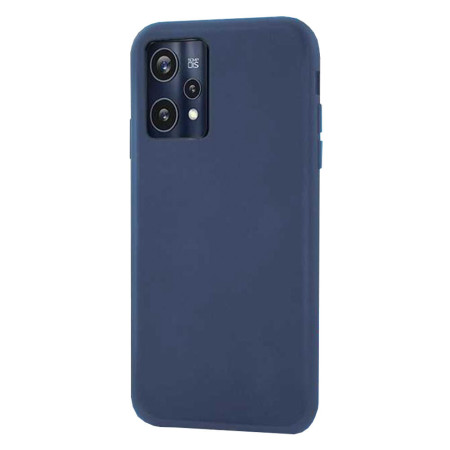Husa compatibila cu Realme C35, Matte Efect, Camera Ultra Safe, HTPMAG, Albastru