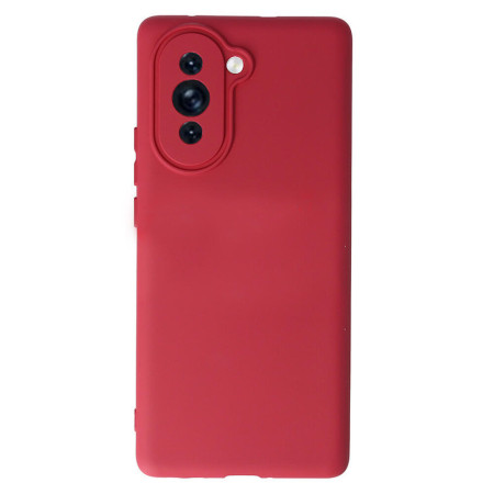 Husa protectie compatibila cu Huawei Nova 10, Slim, HTPMAG, Camera SuperProtect, Interior din Microfibra, Raspberry