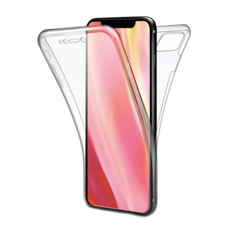 Husa HTphone Full TPU 360 V2 pentru Apple iPhone 11 Pro Max / XI Pro Max, Transparent