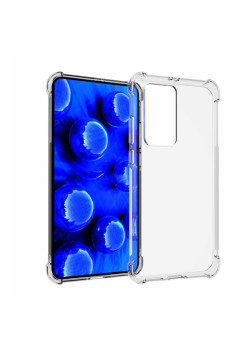 Husa Huawei P40 Pro - Silicon Gel Shockproof, Htphone iSlim - TRANSPARENTA