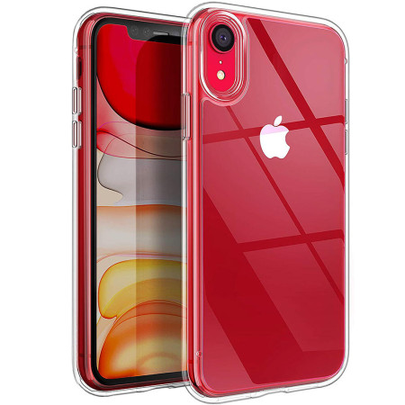 Husa Unique Confort Optim Clear Compatibila Apple iPhone XR - Transparent