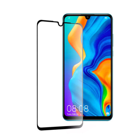 Folie sticla securizata compatibila cu Huawei Nova Y70, 6D Edge to Edge, Anti Spargere, Negru