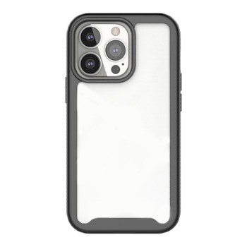 Husa Defense 360  Pro compatibila cu Apple iPhone 13 Pro (spatele, lateralele si folie), Black
