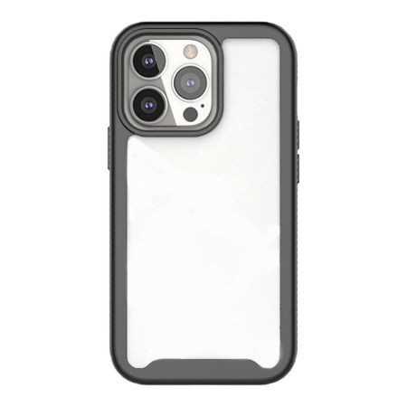 Husa Defense 360  Pro compatibila cu Apple iPhone 13 Pro (spatele, lateralele si folie), Black