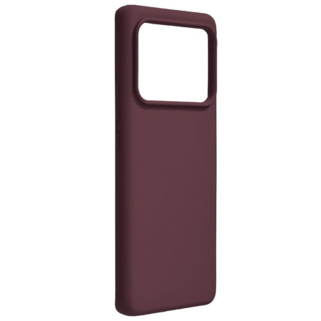 Husa Soft Edge compatibila cu Xiaomi Mi 11 Ultra, Antiamprenta, Matt,HTP®, Plum Violet