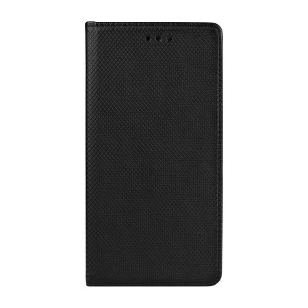 Husa Carte Smart cu Inchidere Magnetica pentru Motorola Moto G10 / Moto G30, Negru