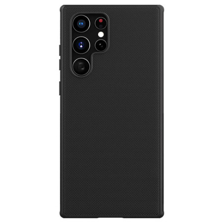 Husa compatibila cu Samsung Galaxy S22 Ultra, Super Frosted Shield Pro, HTPMAG, Negru