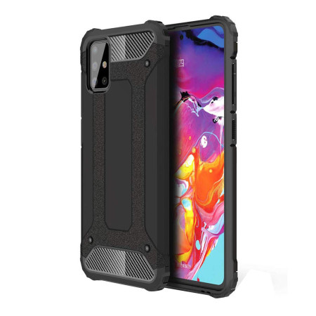 Husa pentru Samsung Galaxy M31S Hybrid Armor - Negru