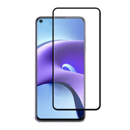 Folie sticla securizata Compatibila cu Xiaomi Redmi Note 9T 5G, Profesionala CFP1, Full Glue, Lipire Completa, 9H,HTPMAG, Neagra