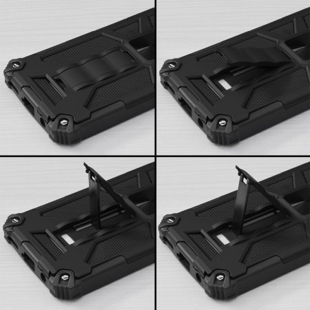 Husa Blazor compatibil cu Xiaomi Redmi Note 11 / Poco M4 Pro, Magnet Auto si Suport Telefon, Ultra Grip, Super Protect, Black