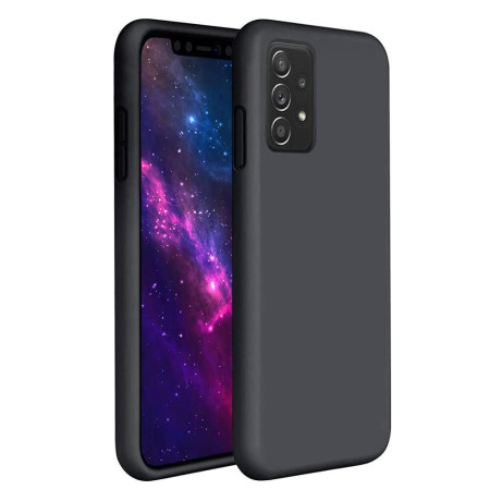 Husa protectie compatibila cu Samsung Galaxy A23, Slim, HTPMAG, Camera SuperProtect, Interior din Microfibra, Negru 32.422