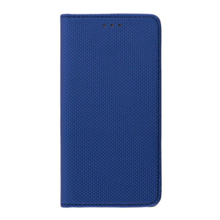 Husa Smart Magnet compatibila cu Samsung Galaxy A13 5G, Optim Close, Flip On HTPMAG, Blue