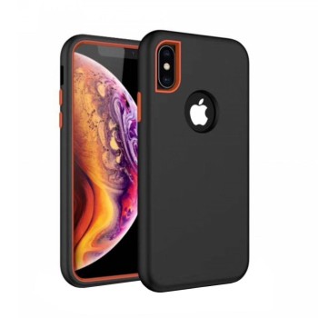 Husa Plastic - TPU Defender 3in1 pentru Samsung Galaxy A51, Htphone, Neagra