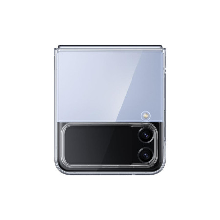 Husa compatibila cu Samsung Galaxy Z Flip 4, AirSkin, PP Ultra Slim, Transparent