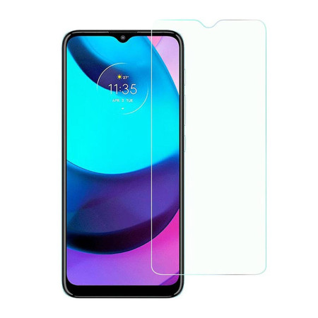 Folie sticla securizata compatibila cu Motorola Moto E20, N.1,2.5D, 9H, Case Friendly, Edge HTPMAG, Transparenta