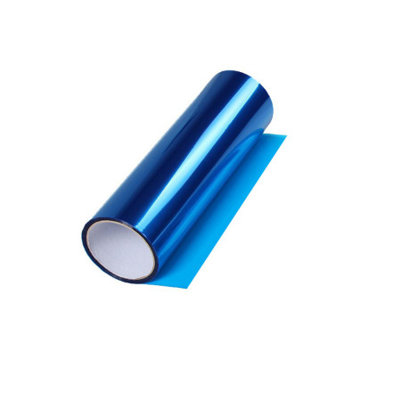 Folie Protectie Auto Faruri si Stopuri, Rezistent la UV, 62cm x 100cm, Albastru
