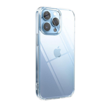 Husa premium compatibila cu iPhone 13 Pro, Fusion Clear, HTPMAG®, Transparent