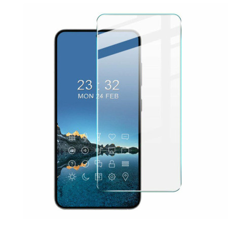 Folie sticla securizata compatibila cu Samsung Galaxy S23, unlocking, N.1, 2.5D, 9H, Case Friendly, Edge Boss, Transparenta
