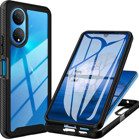 Husa DefencePro 360 compatibila cu Huawei Honor X7, Black
