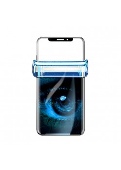 Folie Anti-BlueRay compatibila cu Samsung Galaxy A03 Core, Silicon Regenerabil, Anti lumina Albastra,Instalare usoara, RelaxedEyes,Hydrogel HTPMAG®, Transparenta
