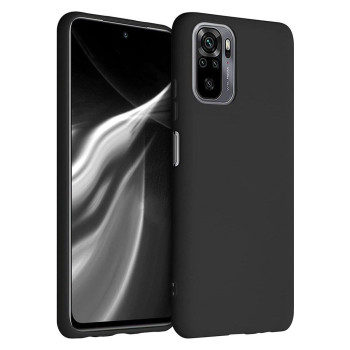 Husa pentru Xiaomi Redmi Note 10/Redmi Note 10S, Hurtel, Silicon, Negru