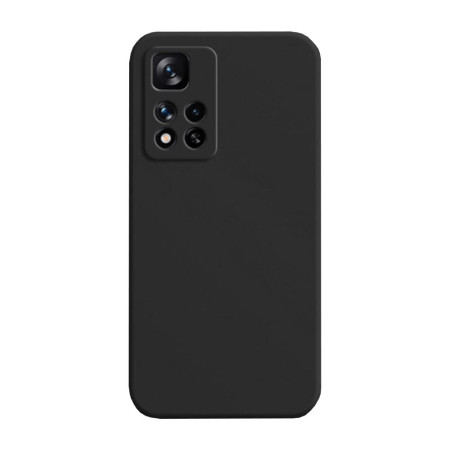Husa protectie compatibila cu Xiaomi Redmi Note 11 Pro, Slim, HTPMAG, Camera SuperProtect, Interior din Microfibra, Negru 32.422