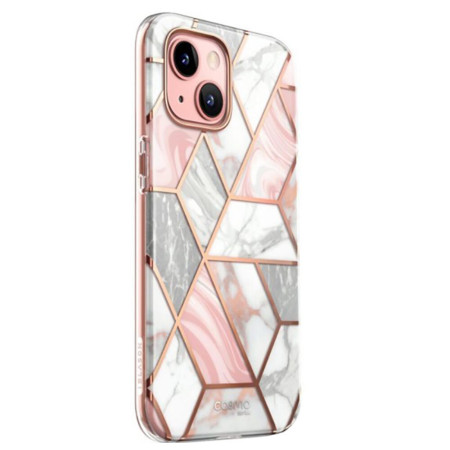 Husa Cosmo compatibila cu iPhone 13 Mini, cu folie inclusa,360, Marble