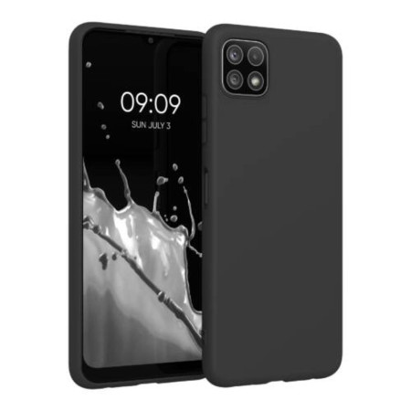 Husa pentru Samsung Galaxy A22 5G, Silicon, Negru, 55245.47