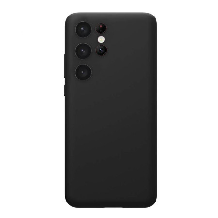 Husa compatibila cu Samsung Galaxy S23 Ultra, Matte Efect, Camera Ultra Safe, HTPMAG, Negru