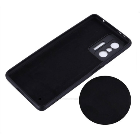 Husa protectie compatibila cu Xiaomi Mi11T/11T Pro, ultra silm, silicon HTPMAG, Camera SuperProtect, Interior din Microfibra, Black 32.422